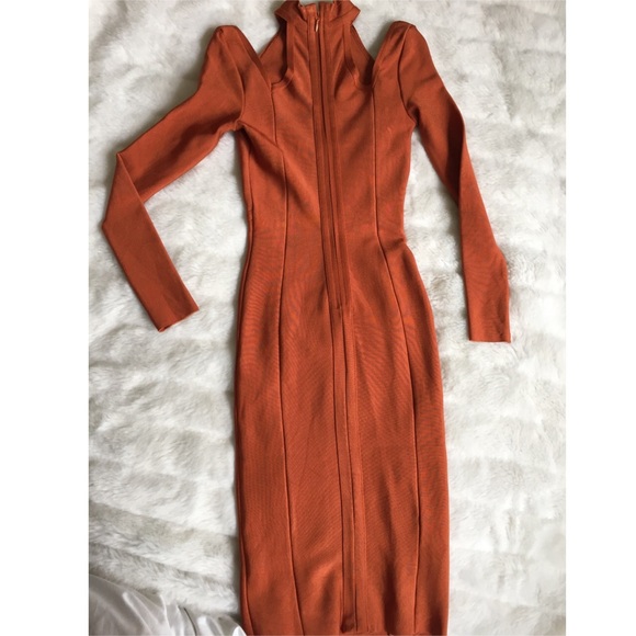 H. Factor Body-cone Long Dress XS/S - Picture 2 of 16